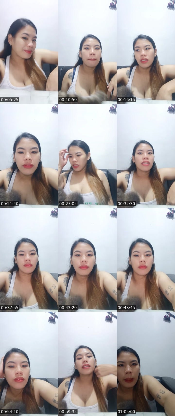 Contact-sheet preview of 👸Darcy🫧's Liveme recording