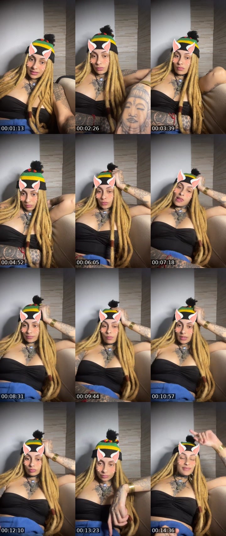 Contact-sheet preview of 🔥⃤Jhey's Liveme recording
