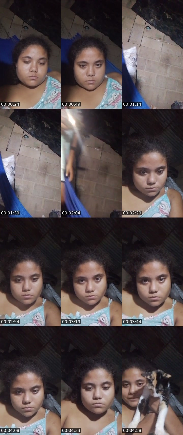 Contact-sheet preview of Yaneisys Rico's Liveme recording