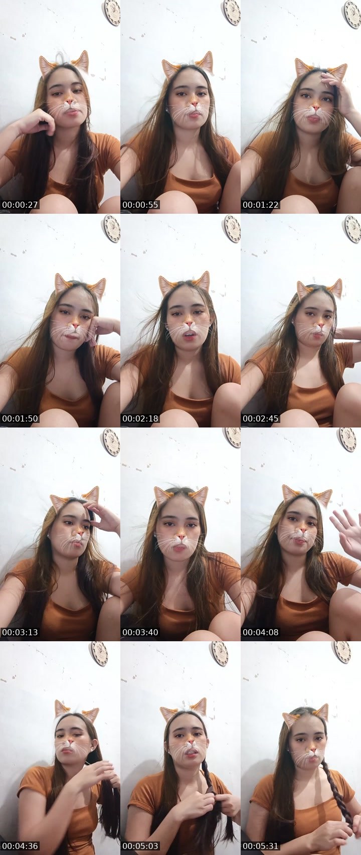 Contact-sheet preview of 👸🏻Alia🐉🍃's Liveme recording