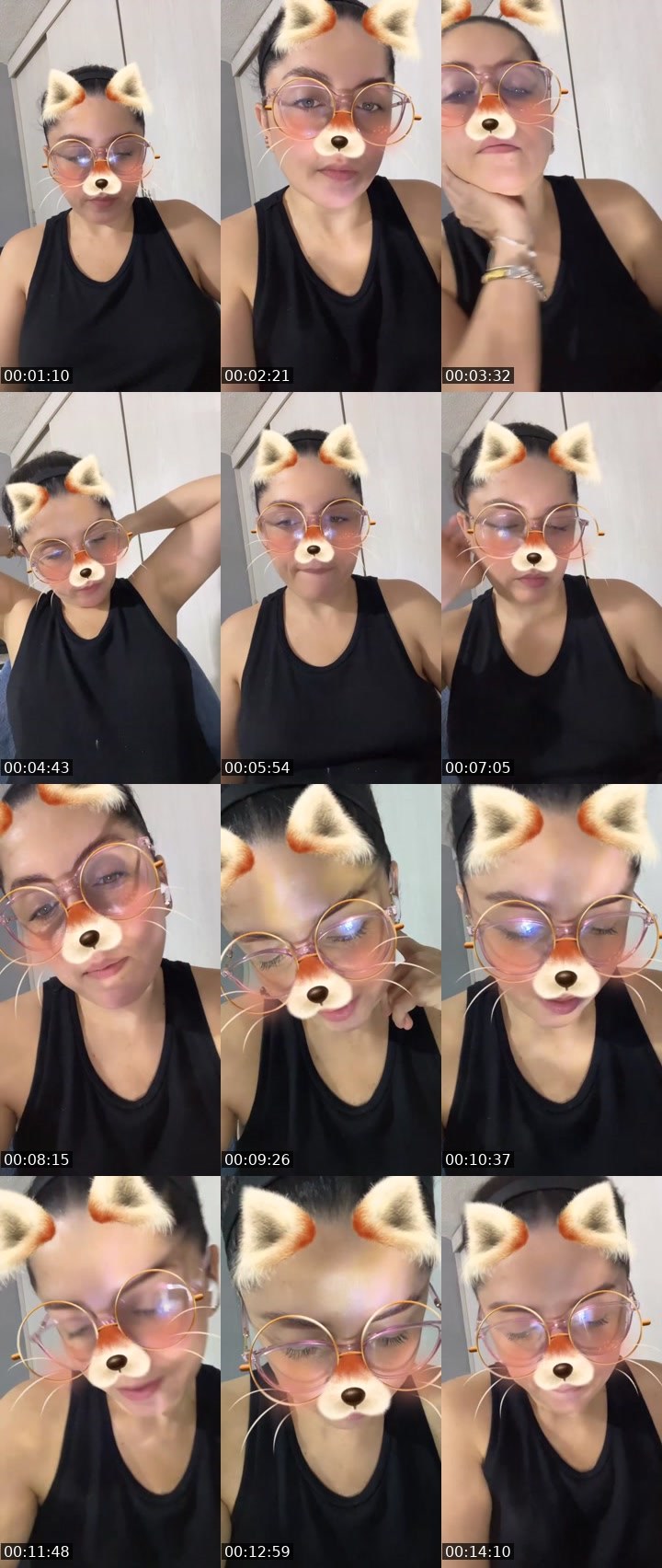 Contact-sheet preview of 5k🌸ℒ𝒶𝒾𝓃𝒶's Liveme recording