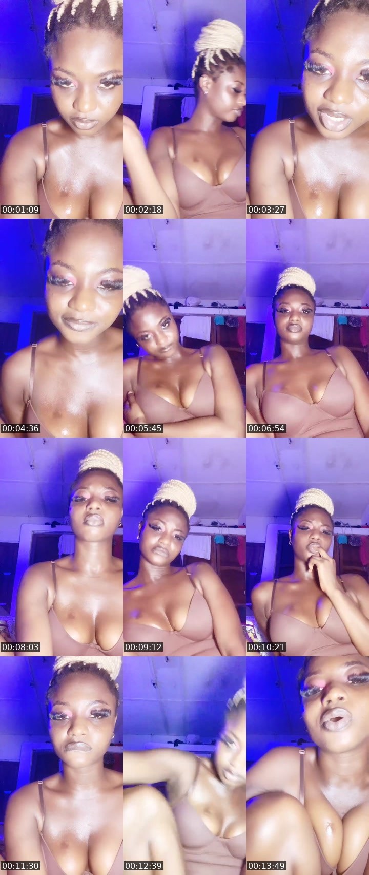Contact-sheet preview of WAVE🌊🍎's Liveme recording