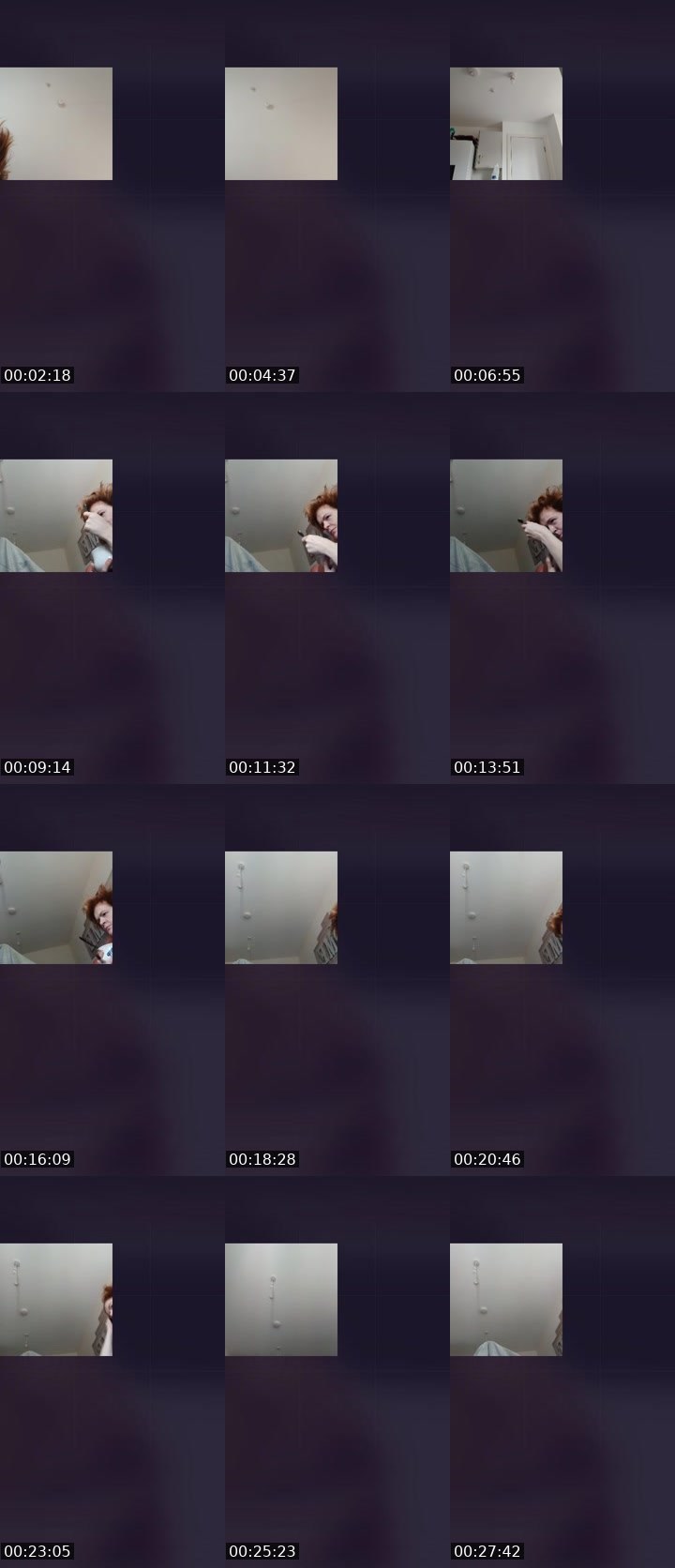 Contact-sheet preview of little miss red's Liveme recording