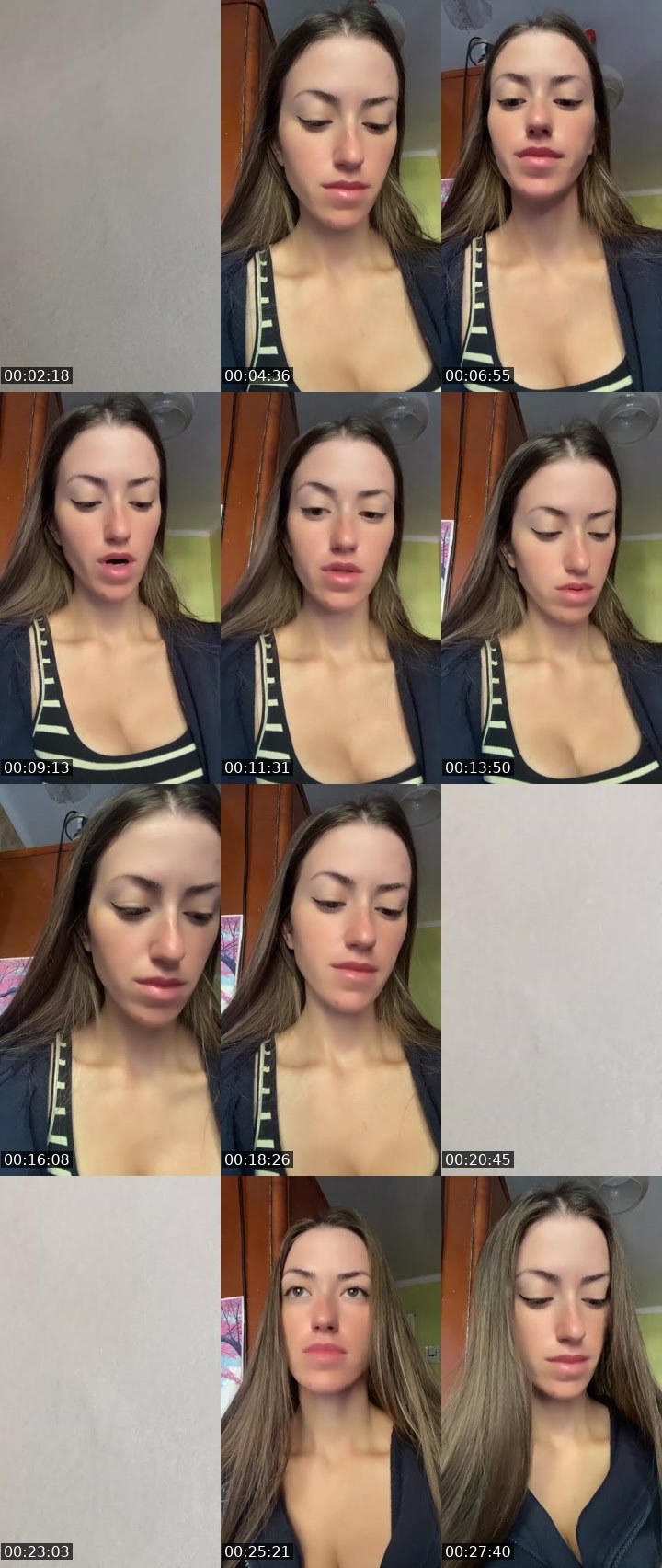 Contact-sheet preview of Lily🪷💕's Liveme recording
