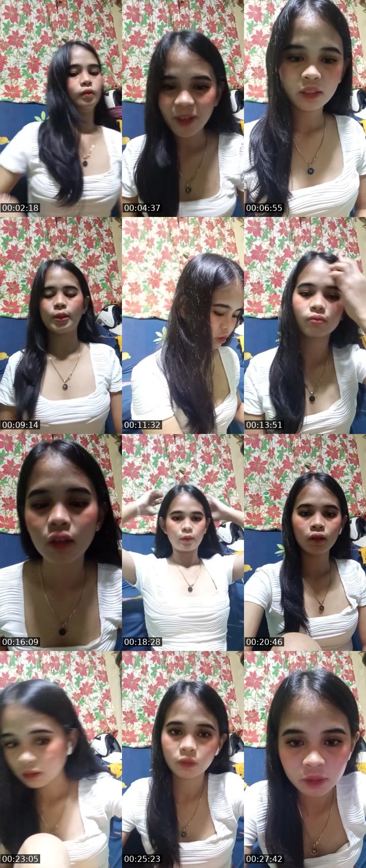 Contact-sheet preview of 6k🍃🫅Aira🌼's Liveme recording