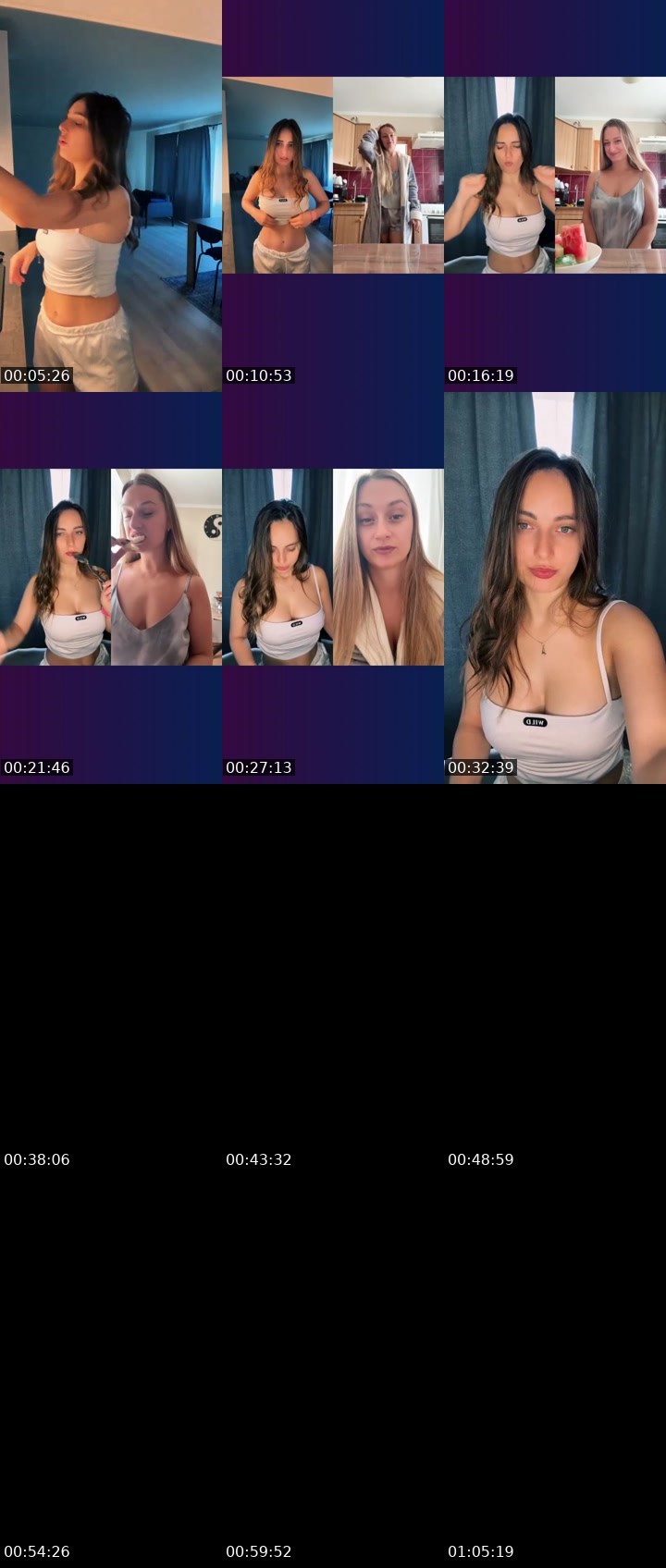 Contact-sheet preview of 💯𝒞𝓊𝓉ℯ℄𝒜𝓁ℯ𝓍🦋's Liveme recording