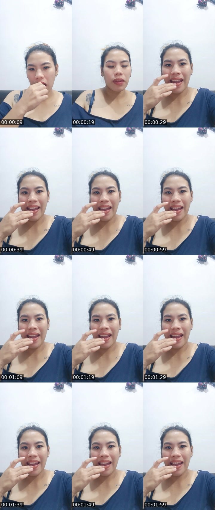 Contact-sheet preview of 👸Darcy🫧's Liveme recording