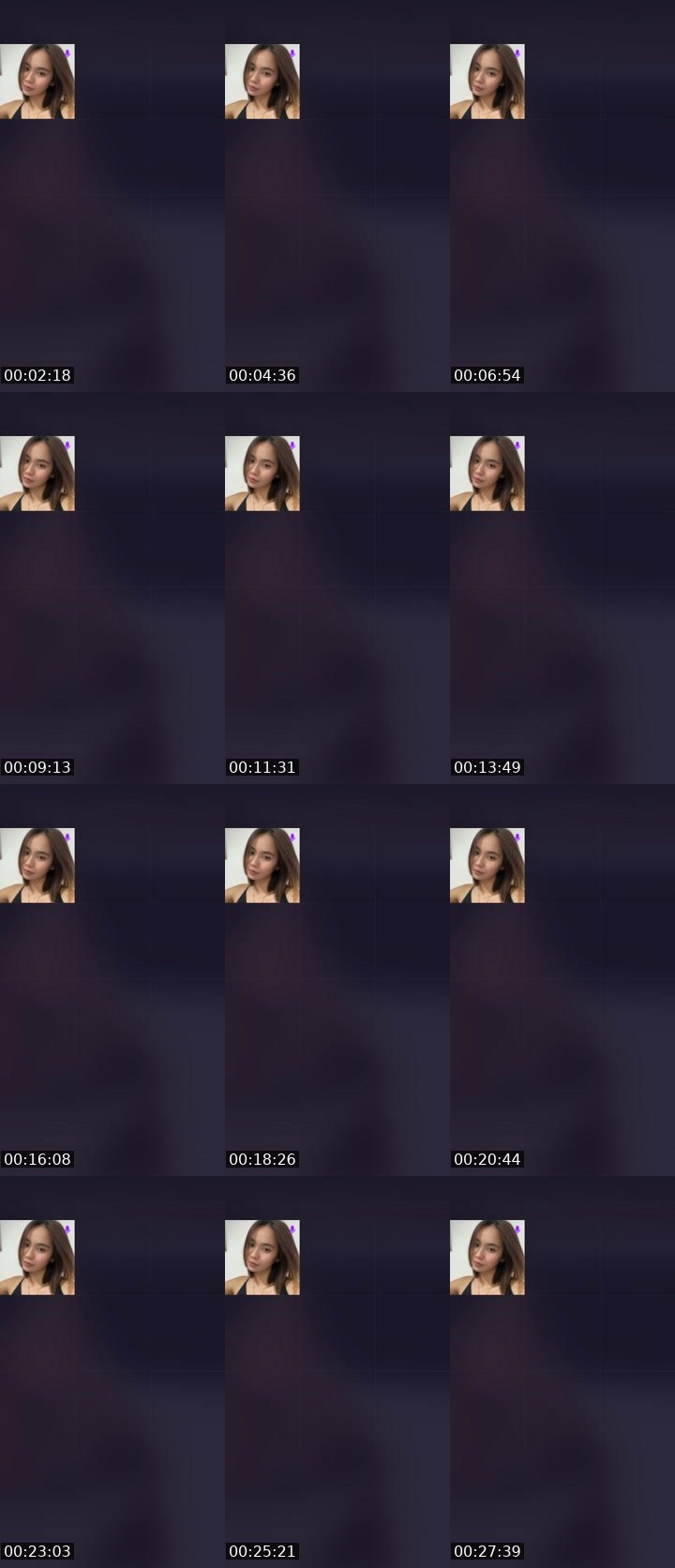 Contact-sheet preview of 👸Zeia🧚📚's Liveme recording
