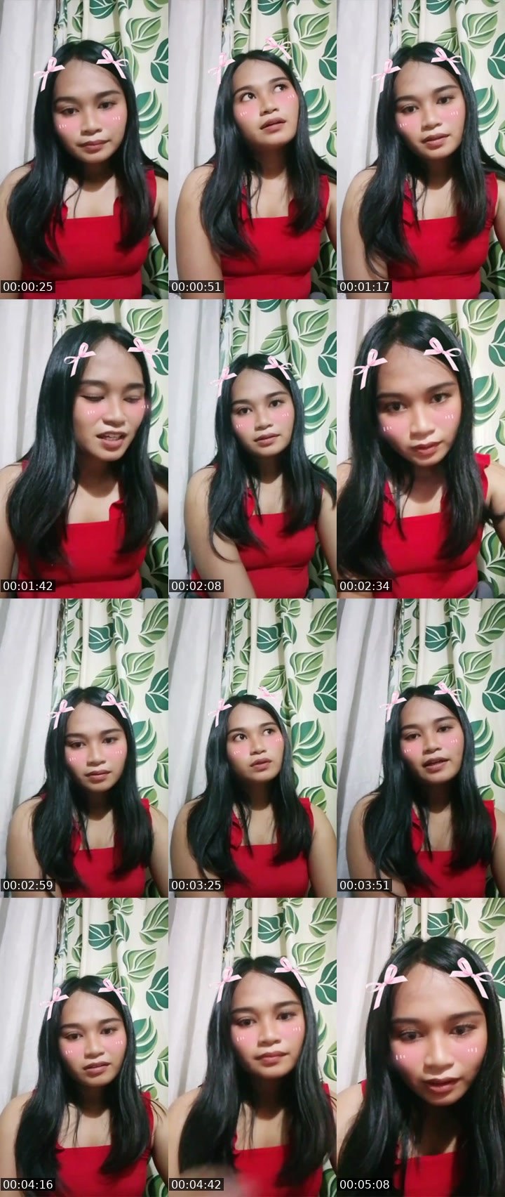 Contact-sheet preview of 👸🏼Vielle🌼's Liveme recording