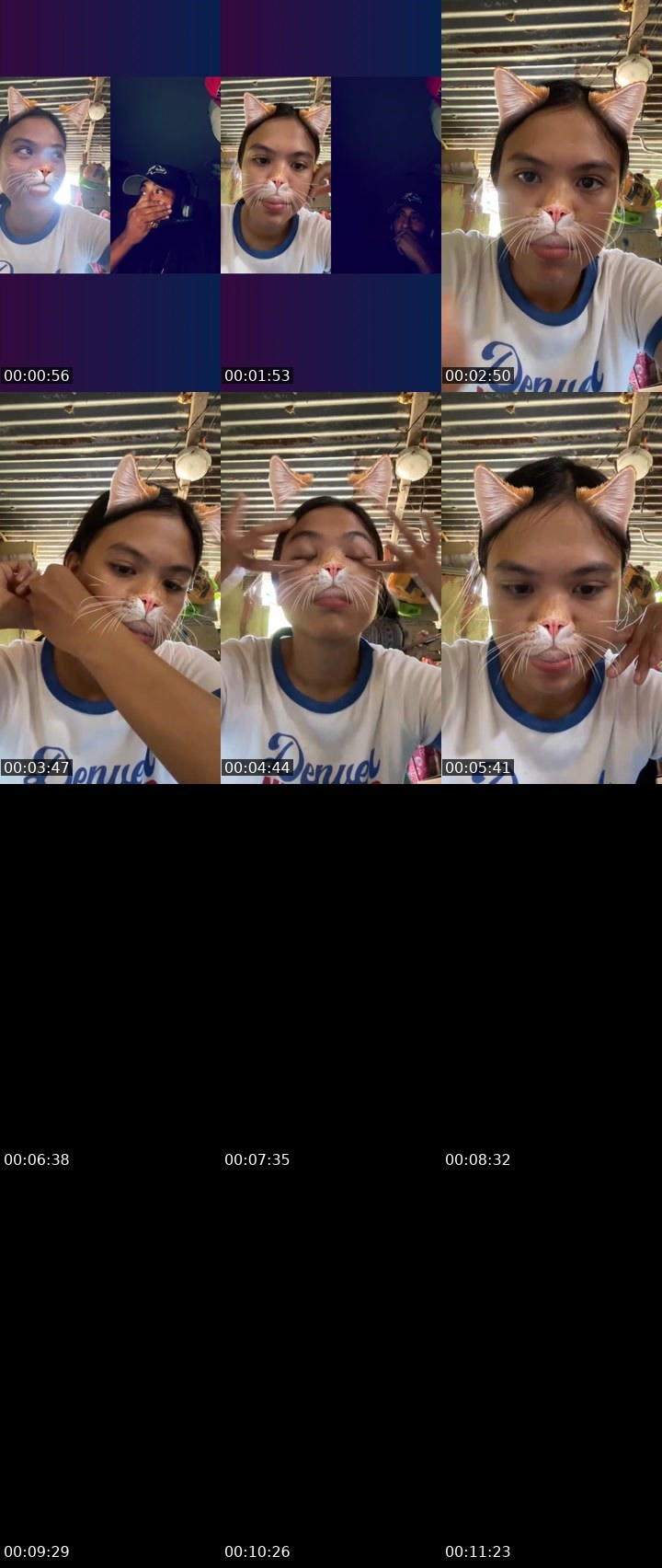 Contact-sheet preview of 🦅sopyzz 🔷's Liveme recording
