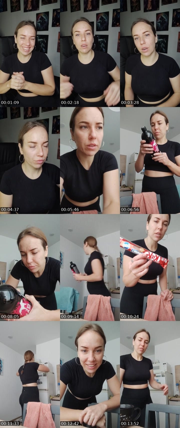 Contact-sheet preview of YULIIA FAKAS👼🪽's Liveme recording
