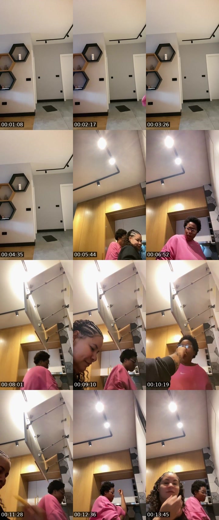Contact-sheet preview of MissRare💚's Liveme recording