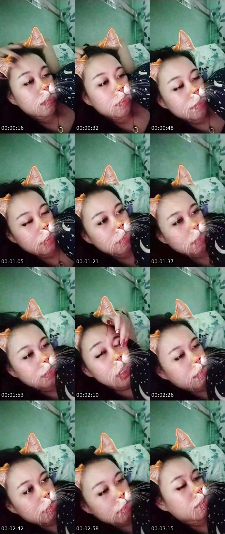 Contact-sheet preview of 👾👸𝒲enxy🍂's Liveme recording