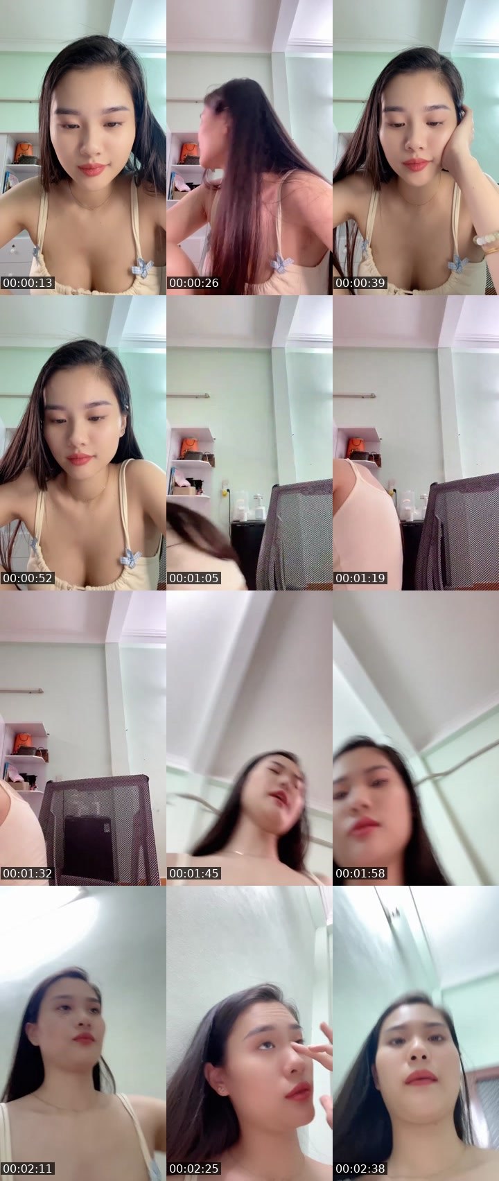 Contact-sheet preview of Aylimm 9k's Liveme recording