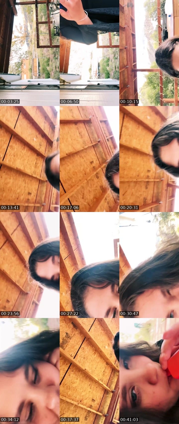 Contact-sheet preview of Boo 😏's Liveme recording
