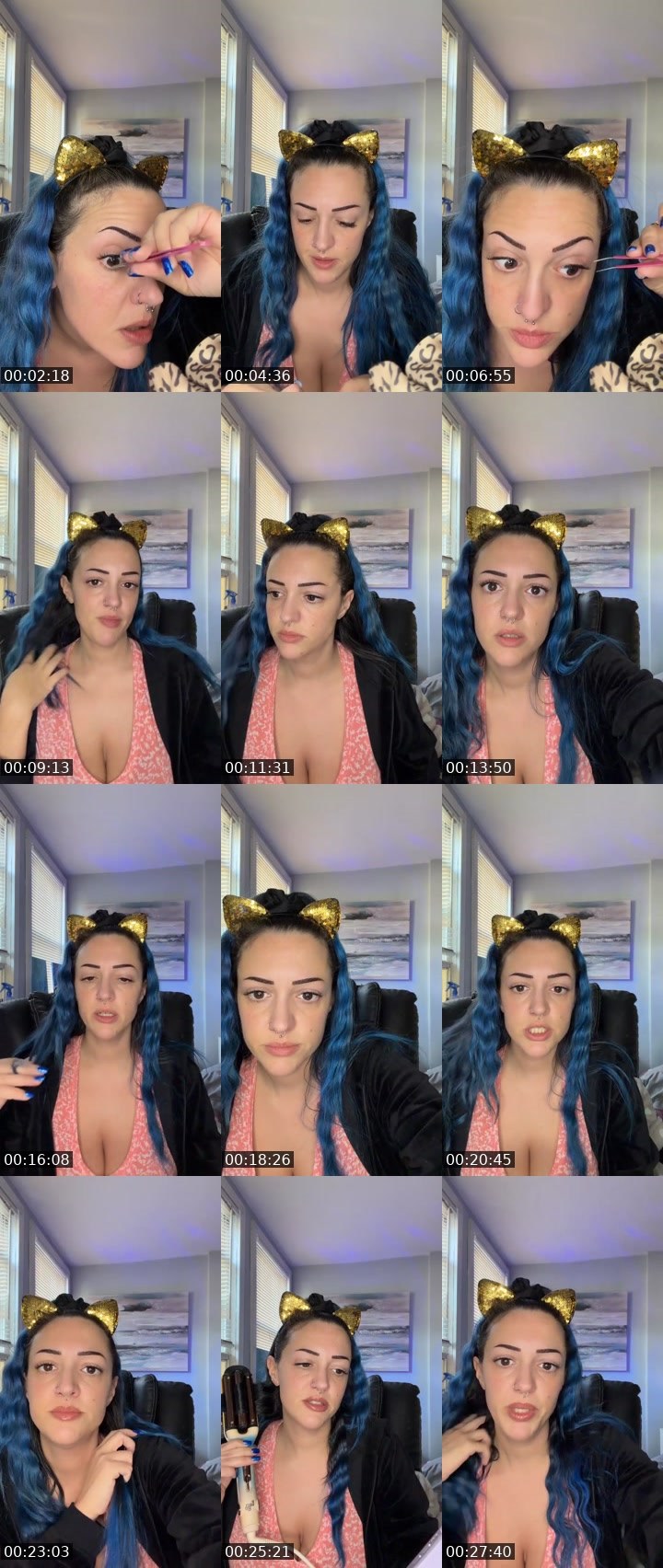 Contact-sheet preview of 😈 KRIS 😈's Liveme recording
