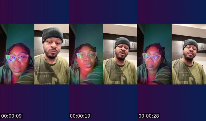 Contact-sheet preview of ✯ 💸😈Daniella☞ G.D's Liveme recording