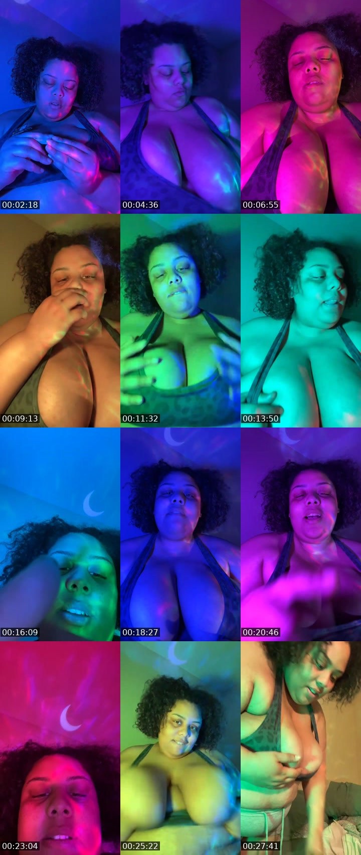 Contact-sheet preview of NaturalQueenDee's Liveme recording