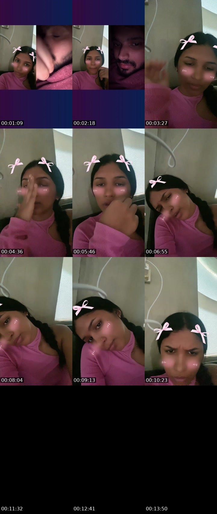 Contact-sheet preview of 🐦‍🔥⃝ Rosita💗's Liveme recording