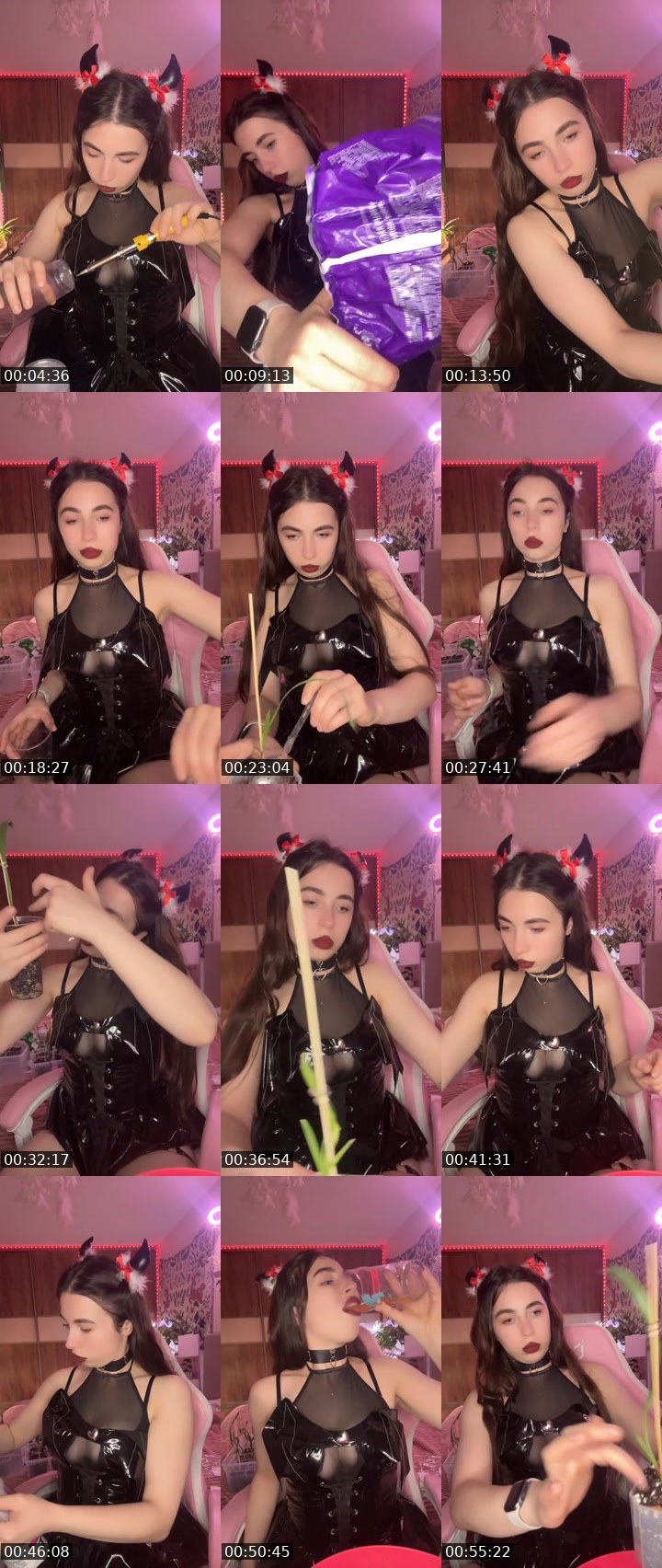 Contact-sheet preview of 👑SillyGoose 🪿's Liveme recording