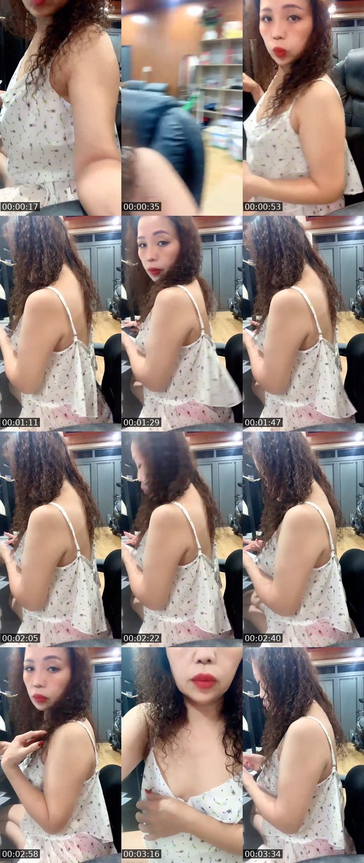 Contact-sheet preview of Kimkim💃🏻's Liveme recording