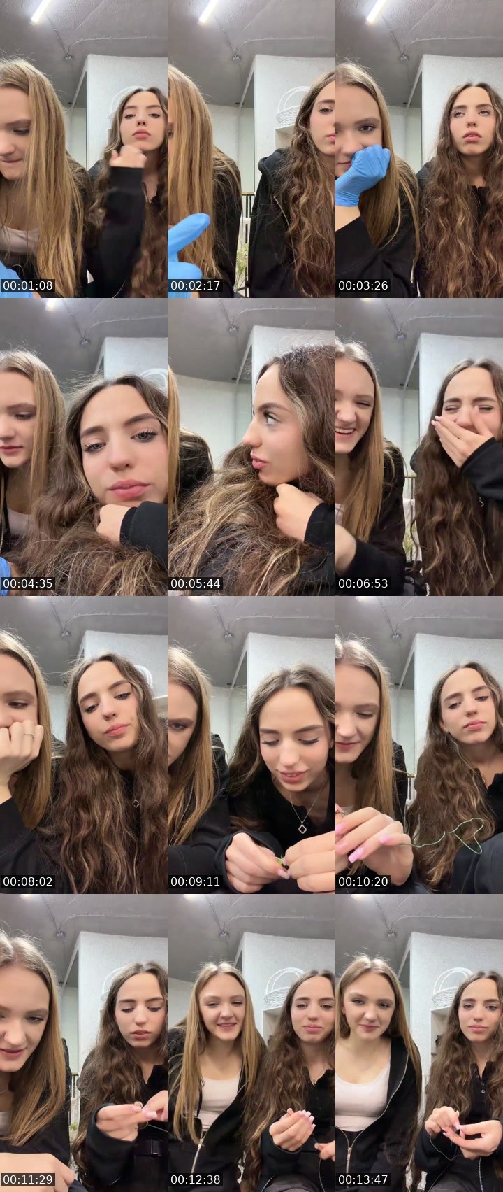 Contact-sheet preview of linceyy's Liveme recording