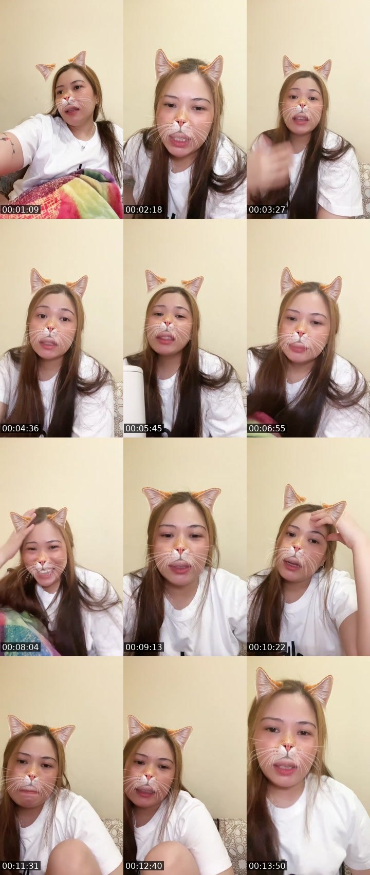 Contact-sheet preview of 🥨 Amira👸🏻🍓's Liveme recording