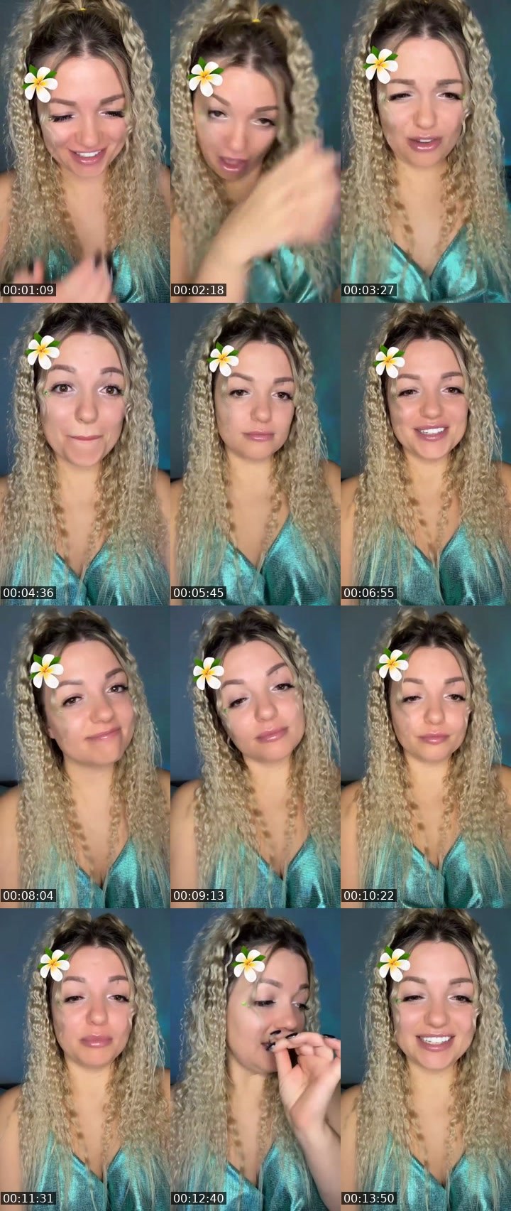 Contact-sheet preview of 💜BonitaLinda💜's Liveme recording