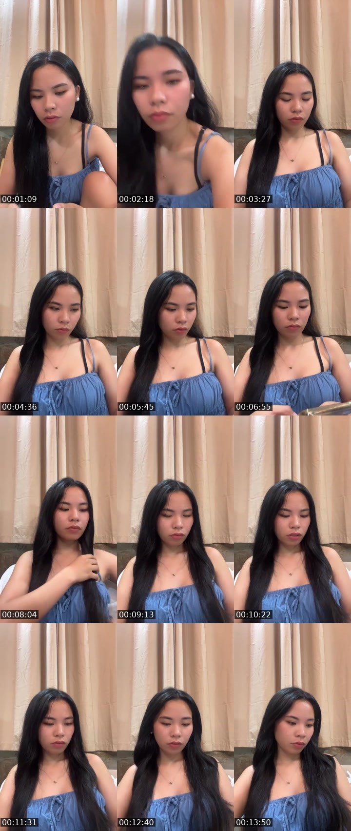 Contact-sheet preview of ᴵᴬ💎Michiikooo🫐's Liveme recording
