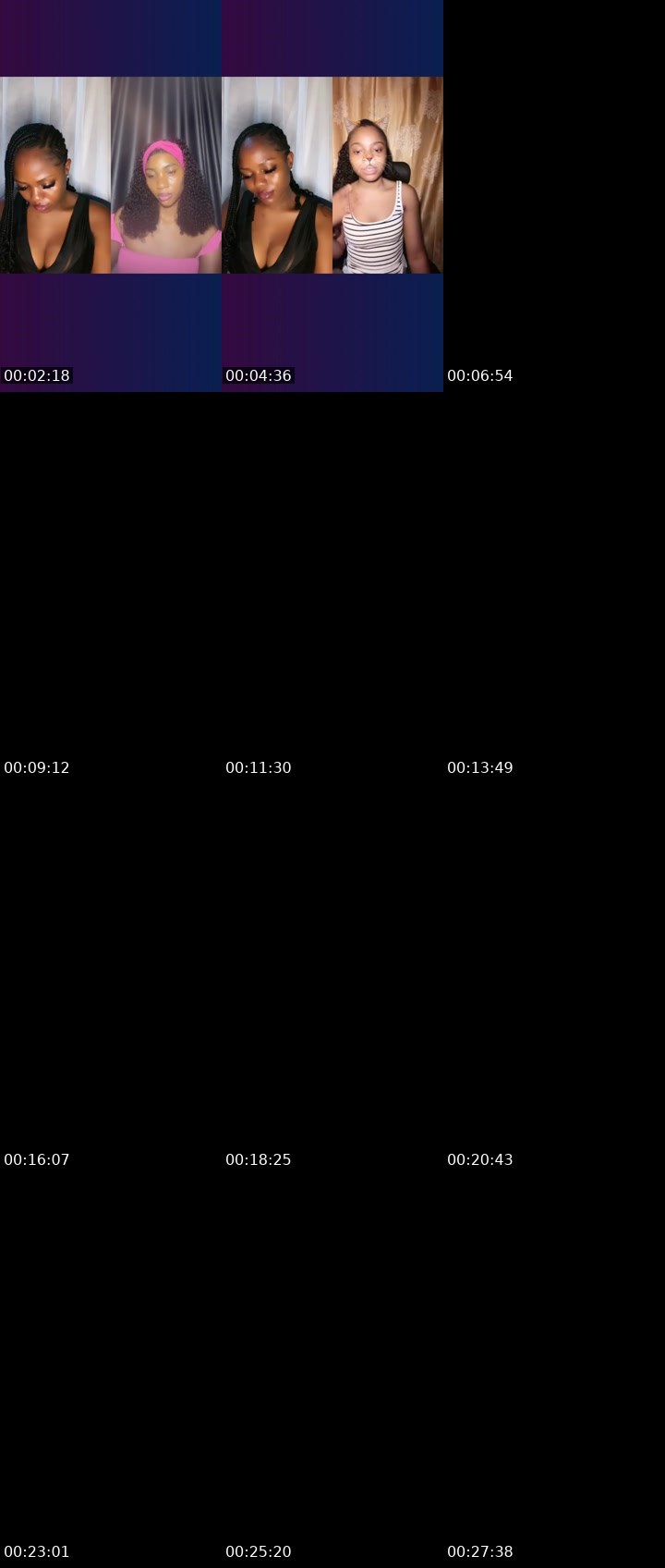 Contact-sheet preview of 🏛️Promz🍀🔆's Liveme recording