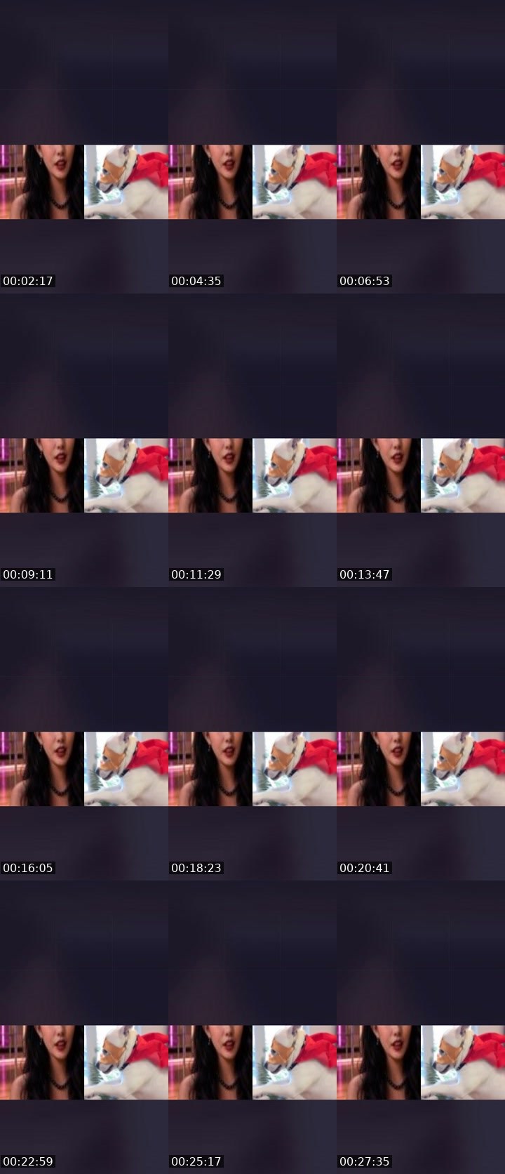 Contact-sheet preview of 🌶8kSofia🦢's Liveme recording
