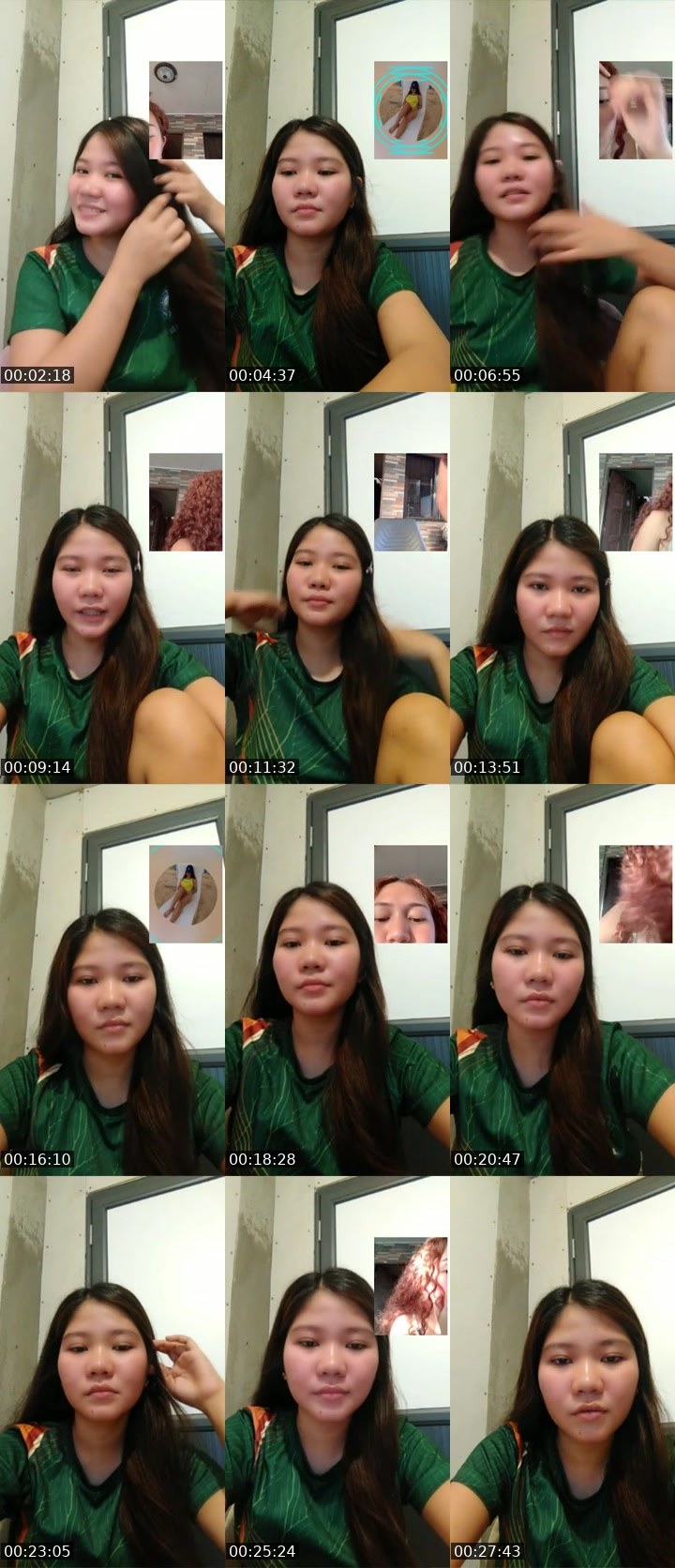 Contact-sheet preview of TA⃟🪽ashie's Liveme recording