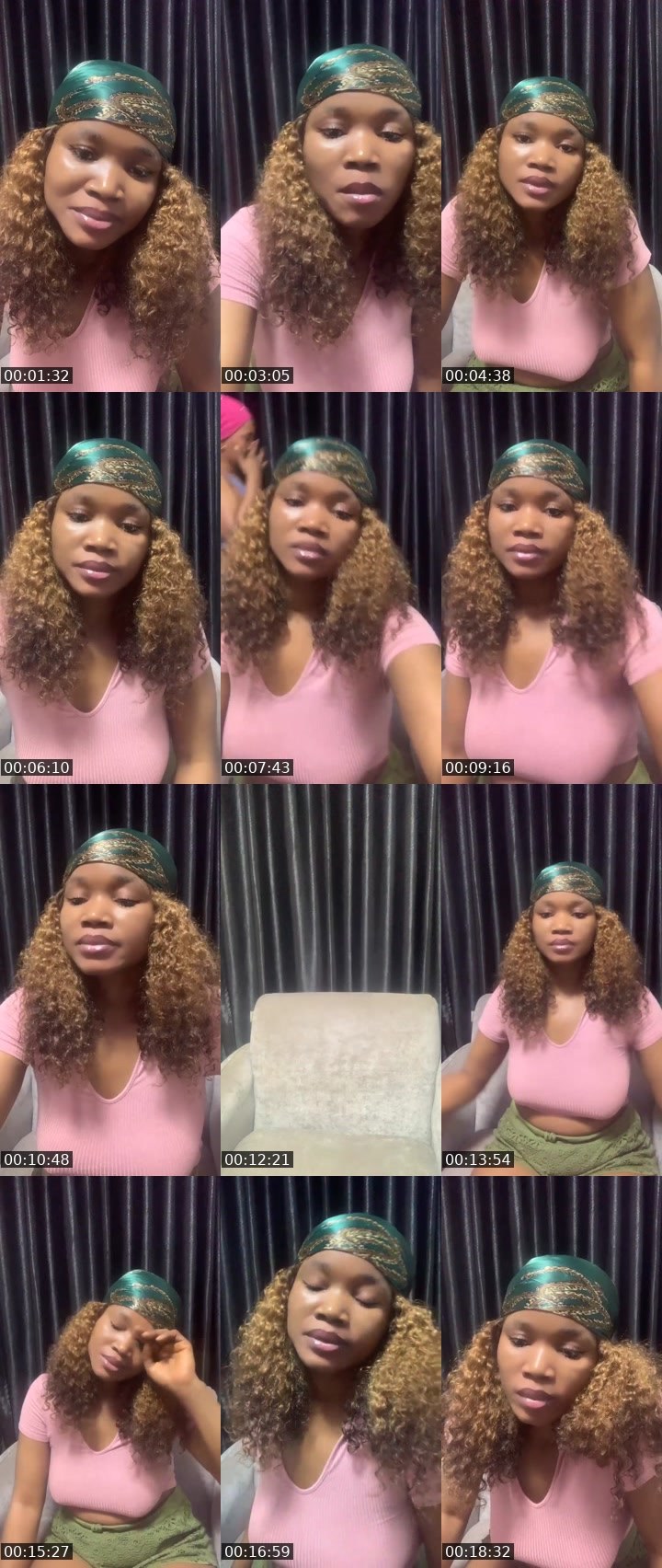 Contact-sheet preview of ⏏️ 𝗗𝘢𝘆𝘇𝘦🎭🗝️'s Liveme recording