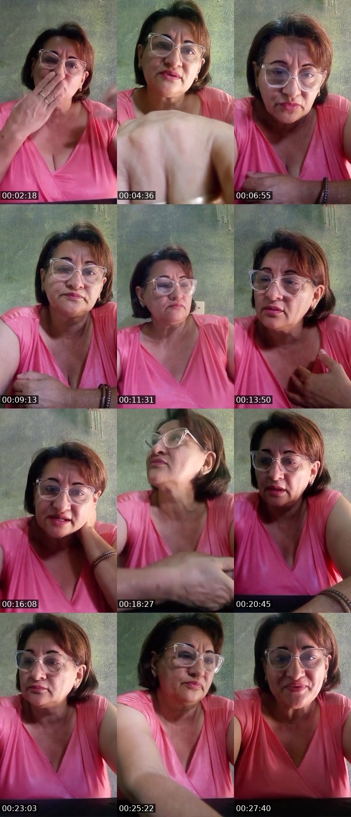 Contact-sheet preview of 🌋 Francy bella's Liveme recording