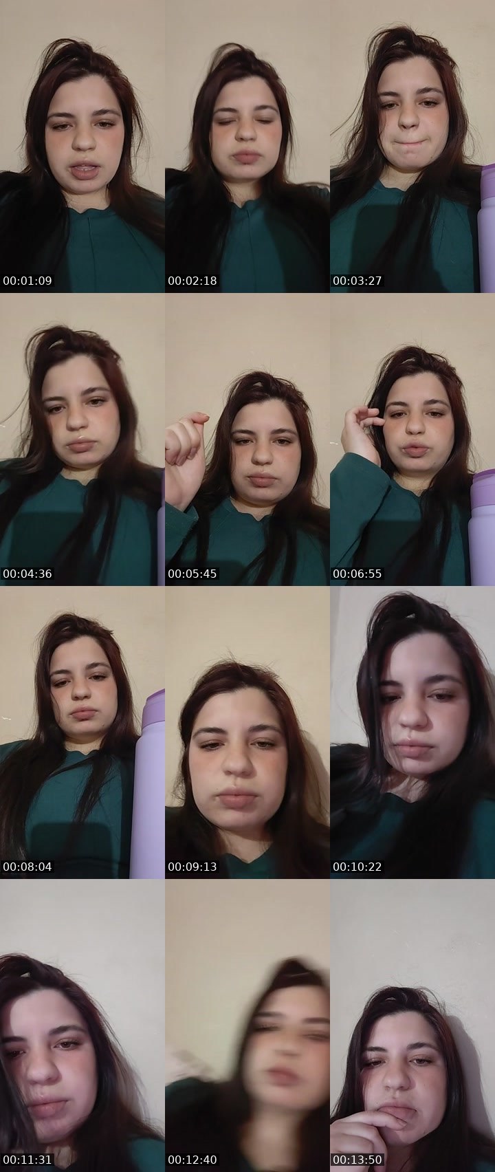Contact-sheet preview of ✨️Lucila☁️'s Liveme recording