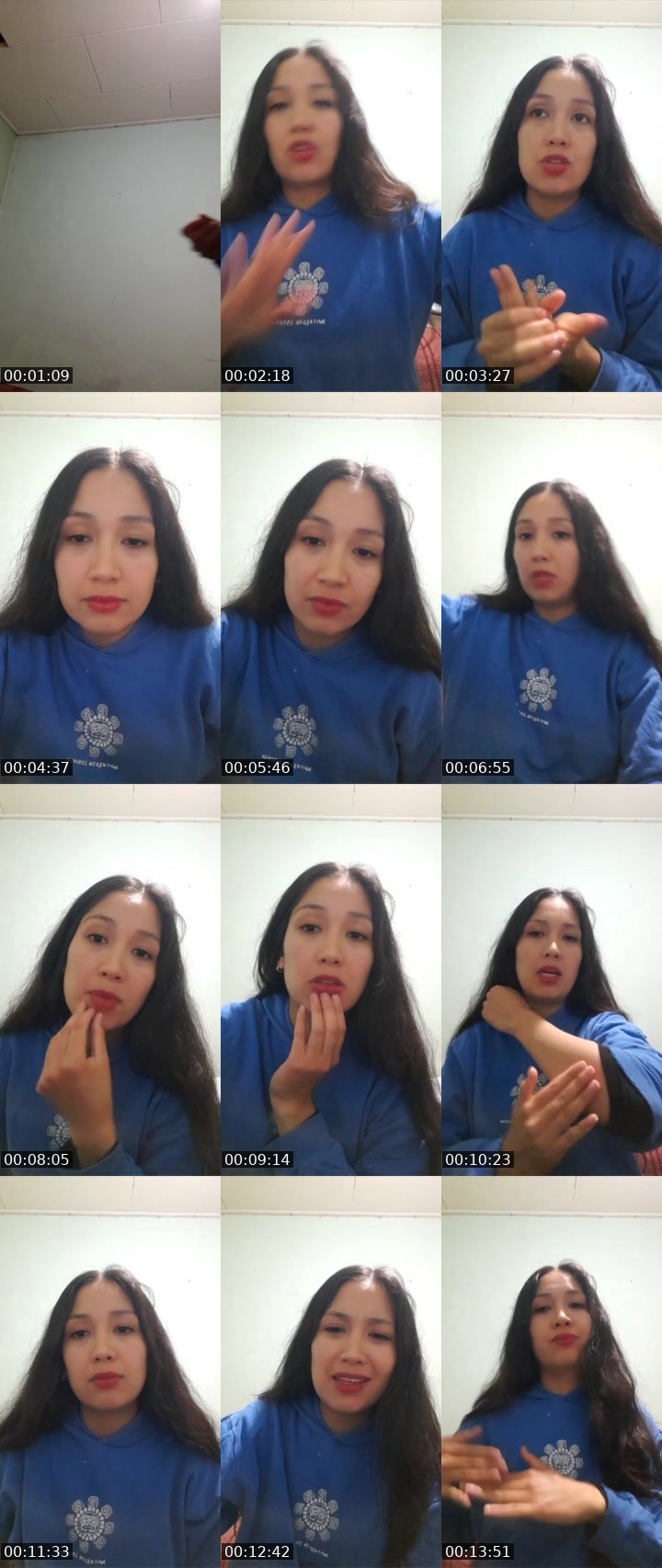 Contact-sheet preview of Nicole 🧿's Liveme recording
