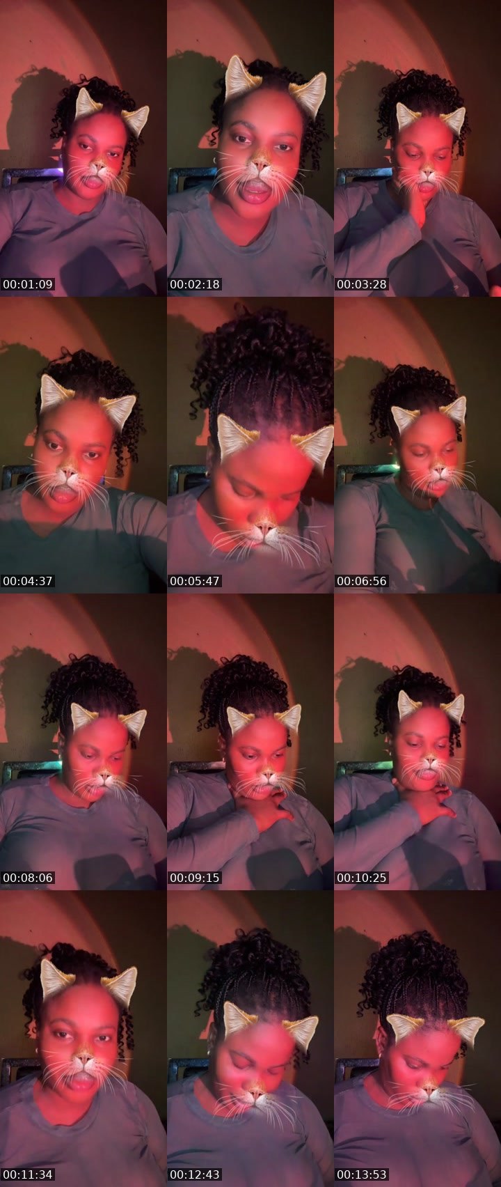 Contact-sheet preview of 💸🕊️Scorpio 🟦⛓️'s Liveme recording