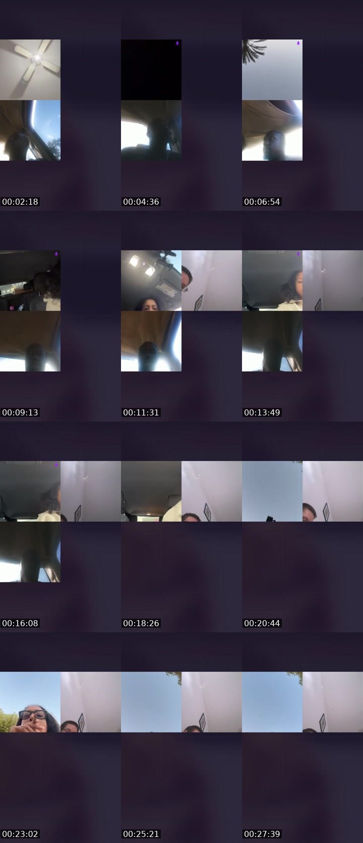 Contact-sheet preview of S3xc_Lena's Liveme recording