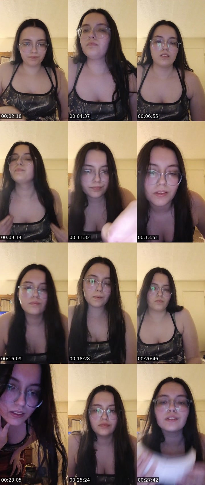 Contact-sheet preview of kera_marie19's Liveme recording