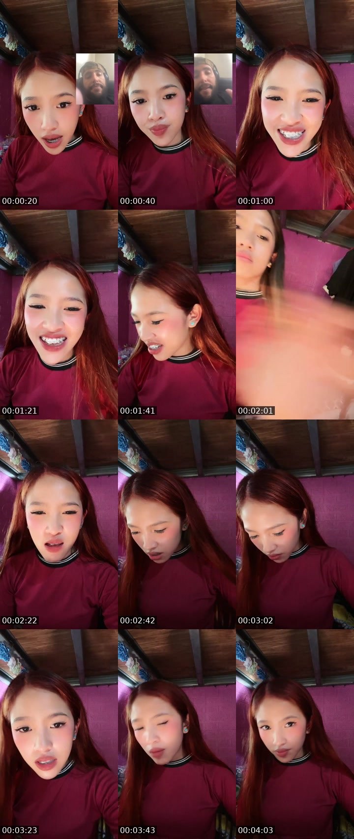 Contact-sheet preview of 🍃👸Nova🧜's Liveme recording