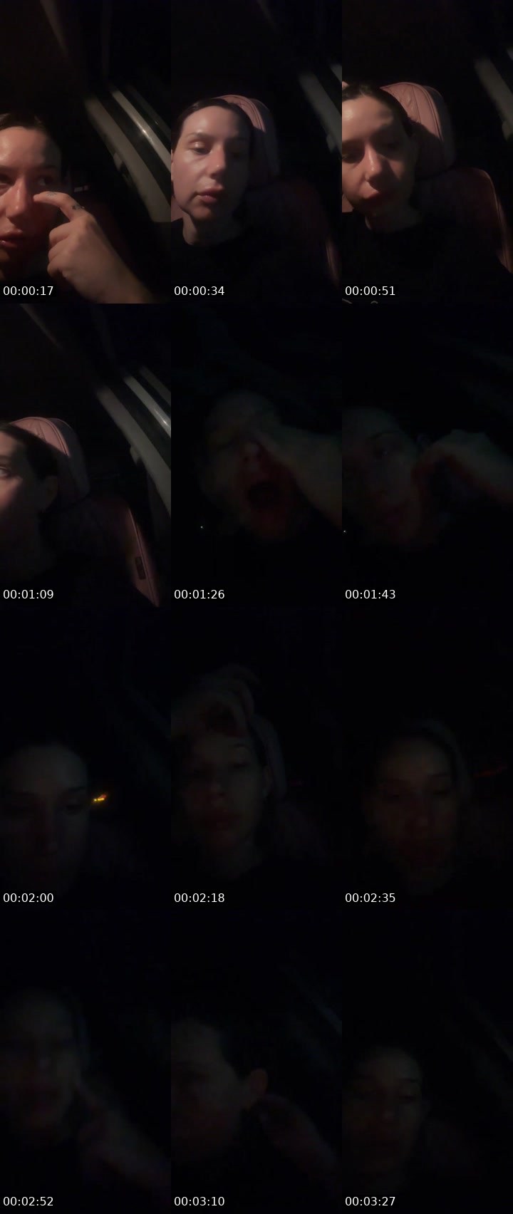 Contact-sheet preview of Girlypop12's Liveme recording