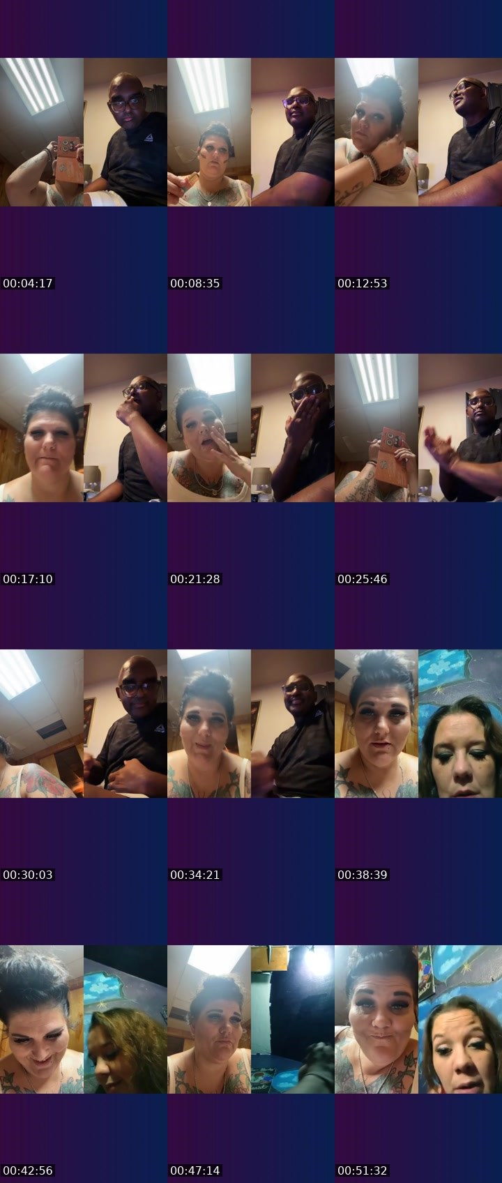 Contact-sheet preview of 👑Qᵤₑₑₙ.B🐝RWR.420💨's Liveme recording