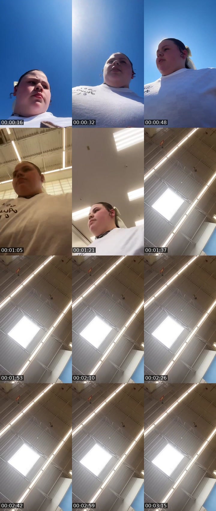 Contact-sheet preview of Princess peach's Liveme recording