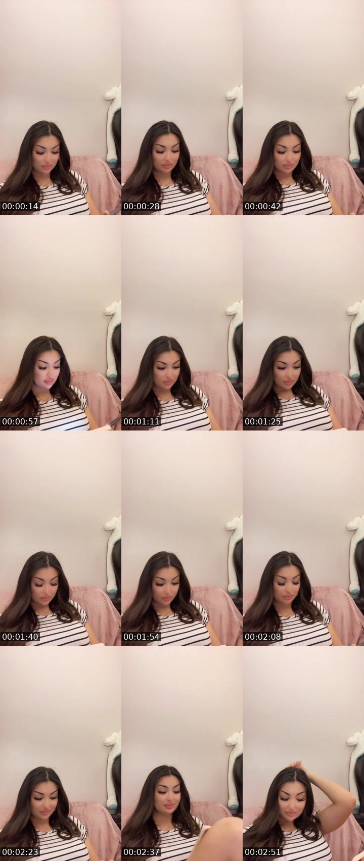 Contact-sheet preview of 🧿BlessSeii💕's Liveme recording