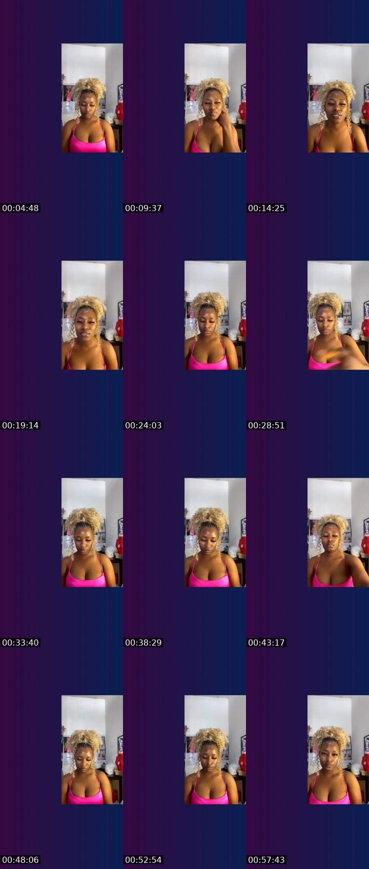 Contact-sheet preview of $💸Imma🟦⛓️'s Liveme recording