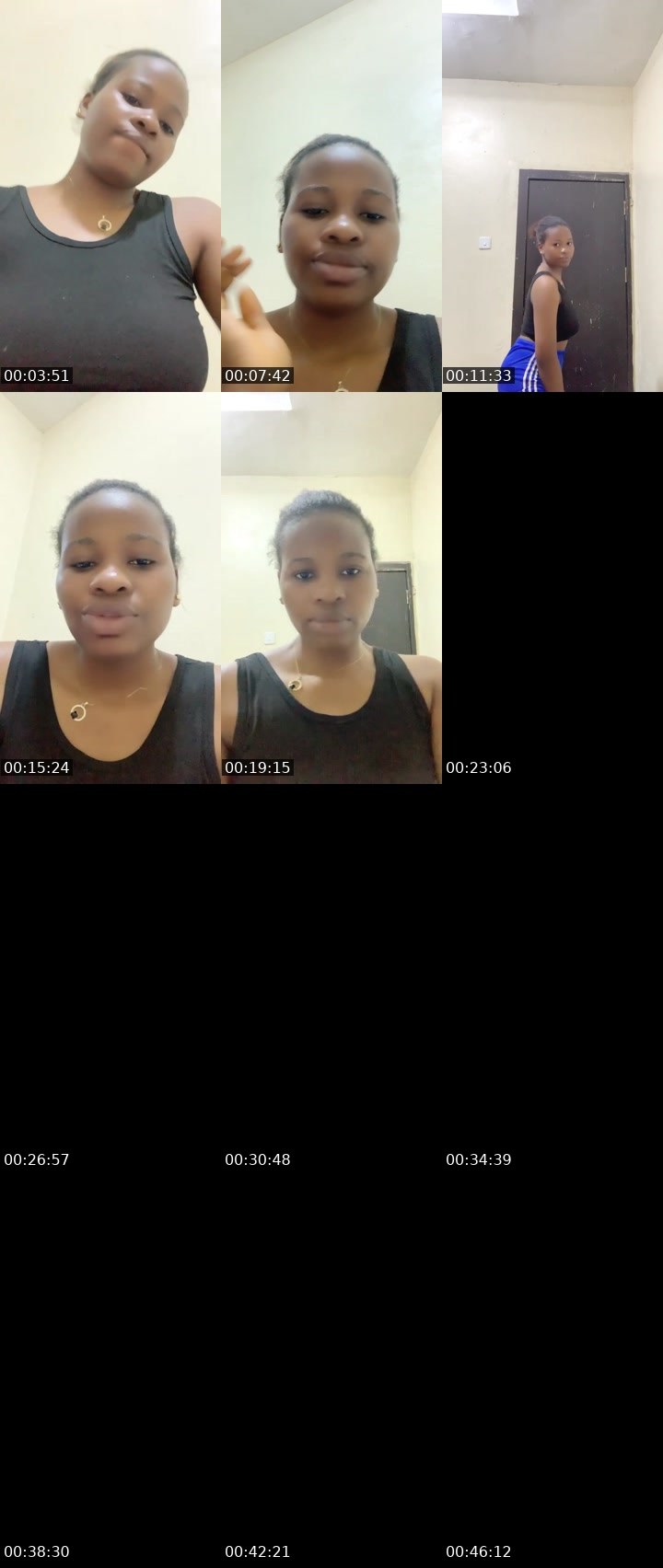 Contact-sheet preview of PRINCESSBEE 👑's Liveme recording