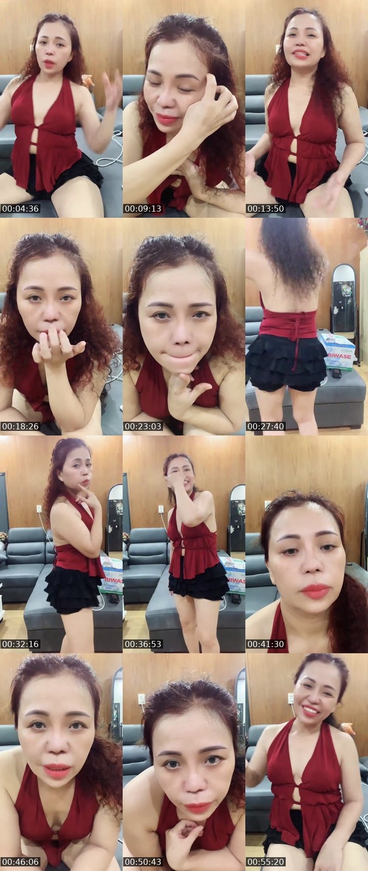 Contact-sheet preview of Kimhoney💃🏻's Liveme recording