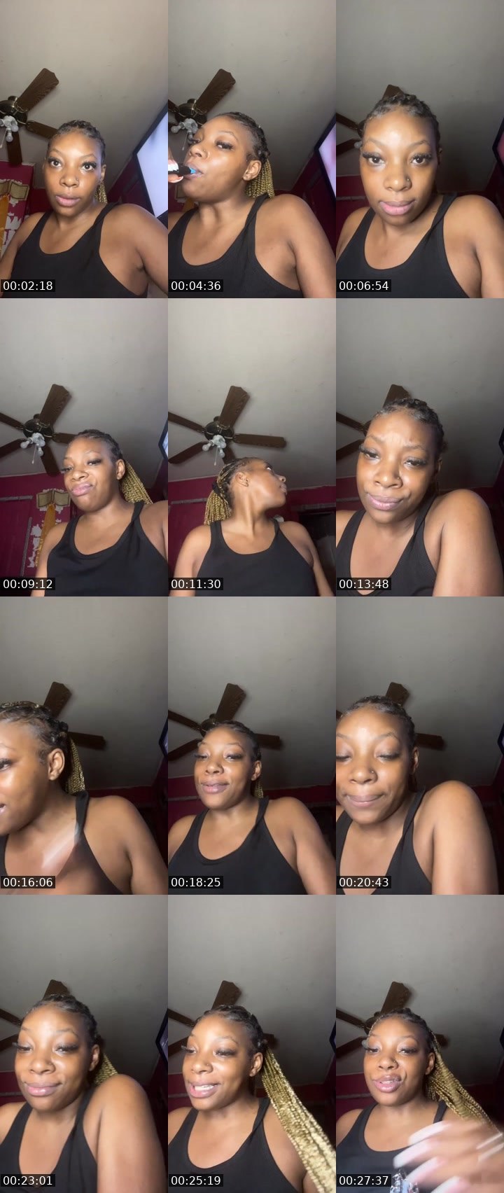 Contact-sheet preview of BrownSugar😍🤎's Liveme recording