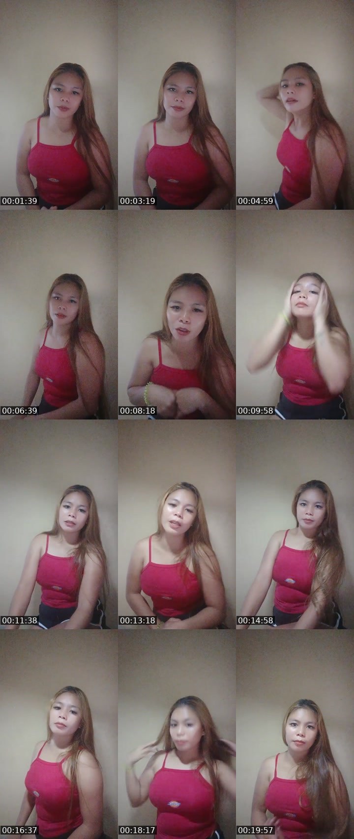 Contact-sheet preview of 👸 chealsea 🫧's Liveme recording