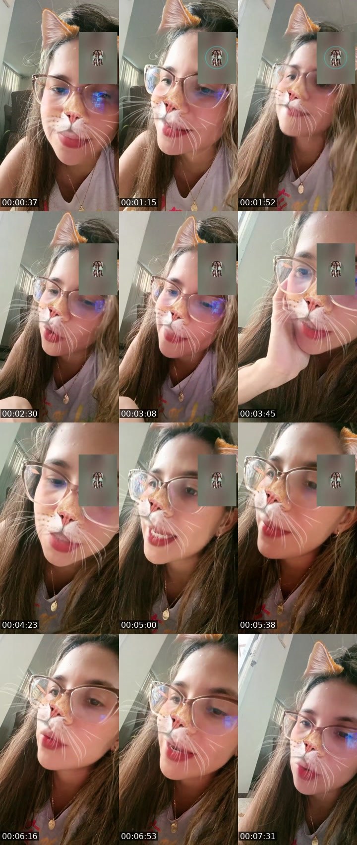 Contact-sheet preview of 😈F🪩Ⓡever👑's Liveme recording